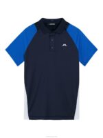 Lars Polo Lapis Blue Men J.Lindeberg Clothing 66XF319 - Image 4