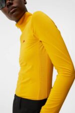 Lauryn Half Zip Mid Layer Citrus Women J.Lindeberg Clothing 66XF1877 - Image 4