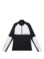 Lazarus Mid Layer Black Men J.Lindeberg Clothing 66XF609 - Image 5
