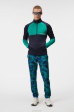 Lazarus Mid Layer Navy Men J.Lindeberg Clothing 66XF533 - Image 2