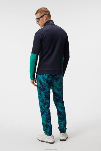 Lazarus Mid Layer Navy Men J.Lindeberg Clothing 66XF533