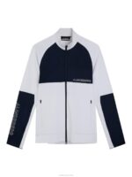 Lazarus Mid Layer White Men J.Lindeberg Clothing 66XF607 - Image 5