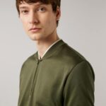 Leo Quarter Zip Polo Deep Depths Men J.Lindeberg Clothing 66XF2105