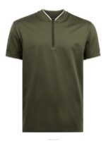 Leo Quarter Zip Polo Deep Depths Men J.Lindeberg Clothing 66XF2105 - Image 5