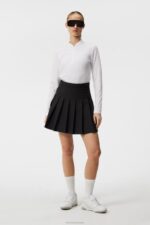 Leonora Mid Layer White Women J.Lindeberg Clothing 66XF1888 - Image 2