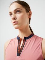 Leya Sleeveless Golf Top Faded Rose Women J.Lindeberg Clothing 66XF2631 - Image 4