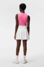 Leya Sleeveless Top Azalea Pink Women J.Lindeberg Clothing 66XF1395
