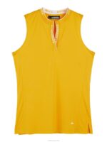 Leya Sleeveless Top Citrus Women J.Lindeberg Clothing 66XF1475 - Image 5