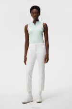 Leya Sleeveless Top Honeydew Women J.Lindeberg Clothing 66XF1393 - Image 2