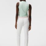 Leya Sleeveless Top Honeydew Women J.Lindeberg Clothing 66XF1393