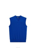 Liam Knitted Vest Surf the Web Men J.Lindeberg Clothing 66XF562 - Image 5