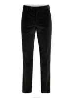 Liam Velvet Pants Black Men J.Lindeberg Clothing 66XF2546 - Image 4