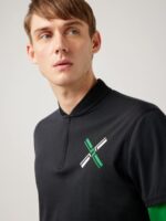 Lion Polo Black Men J.Lindeberg Clothing 66XF2115 - Image 3