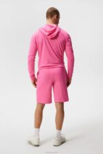 Logo Shorts Azalea Pink Men J.Lindeberg Clothing 66XF573 - Image 2