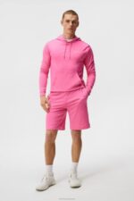 Logo Shorts Azalea Pink Men J.Lindeberg Clothing 66XF573 - Image 3