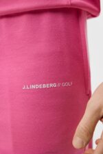 Logo Shorts Azalea Pink Men J.Lindeberg Clothing 66XF573 - Image 5
