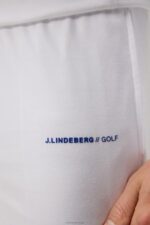 Logo Shorts White Men J.Lindeberg Clothing 66XF574 - Image 5