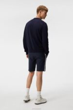 Lucas Knitted Cardigan Navy Men J.Lindeberg Clothing 66XF548 - Image 2