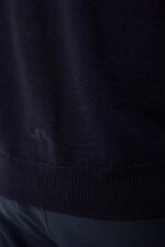 Lucas Knitted Cardigan Navy Men J.Lindeberg Clothing 66XF548 - Image 5