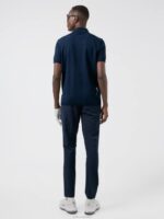 Luka Knitted Golf Polo Navy Men J.Lindeberg Clothing 66XF2083 - Image 2
