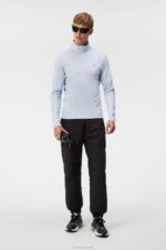 Luke Half Zip Mid Layer Skyway Men J.Lindeberg Clothing 66XF529 - Image 2