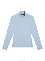 Luke Half Zip Mid Layer Skyway Men J.Lindeberg Clothing 66XF529 - Image 5