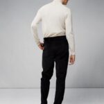 Lyd Merino Turtleneck Sweater Cloud White Men J.Lindeberg Clothing 66XF2317