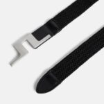 Lykke Braided Belt Black Women J.Lindeberg Accessory 66XF1950