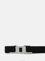 Lykke Braided Belt Black Women J.Lindeberg Accessory 66XF1993 - Image 2