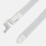 Lykke Braided Belt White Women J.Lindeberg Accessory 66XF1949