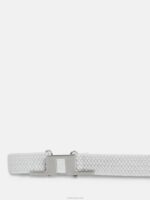 Lykke Braided Belt White Women J.Lindeberg Accessory 66XF1994