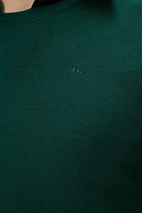 Lyle Light Merino Sweater Rain Forest Men J.Lindeberg Clothing 66XF1057 - Image 3