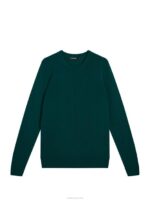 Lyle Light Merino Sweater Rain Forest Men J.Lindeberg Clothing 66XF1057 - Image 5