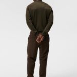 Lyle Merino Sweater Forest Green Men J.Lindeberg Clothing 66XF1015