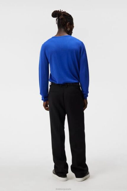 Lyle Merino Sweater Surf the Web Men J.Lindeberg Clothing 66XF1016