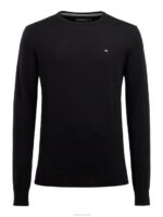 Lyle True Merino Sweater Black Men J.Lindeberg Clothing 66XF1082 - Image 4
