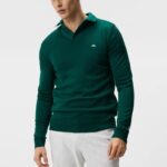 Lymann Knitted Sweater Rain Forest Men J.Lindeberg Clothing 66XF654