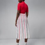 Manhattan Knitted Skirt Barbados Cherry Women J.Lindeberg Clothing 66XF2698