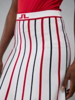 Manhattan Knitted Skirt Barbados Cherry Women J.Lindeberg Clothing 66XF2698 - Image 3