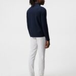Marc Knitted Sweater Navy Men J.Lindeberg Clothing 66XF596