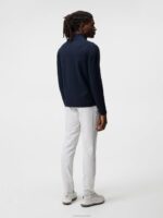 Marc Knitted Sweater Navy Men J.Lindeberg Clothing 66XF596