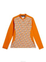 Marilyn Half Zip Mid Layer Exuberance Women J.Lindeberg Clothing 66XF1799 - Image 5