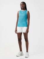Marion Mesh Top Enamel Blue Women J.Lindeberg Clothing 66XF2597 - Image 2