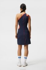 Marta Dress Navy Women J.Lindeberg Clothing 66XF1616 - Image 2