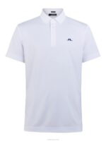 Martin Polo White Men J.Lindeberg Clothing 66XF336 - Image 4