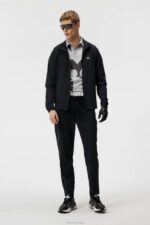 Marv Wind Jacket Black Men J.Lindeberg Clothing 66XF718 - Image 2