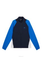 Marv Wind Jacket Lapis Blue Men J.Lindeberg Clothing 66XF717 - Image 4