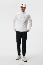 Marv Wind Jacket White Men J.Lindeberg Clothing 66XF719 - Image 2