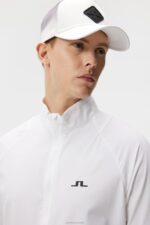 Marv Wind Jacket White Men J.Lindeberg Clothing 66XF719 - Image 3