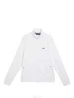 Marv Wind Jacket White Men J.Lindeberg Clothing 66XF719 - Image 4
